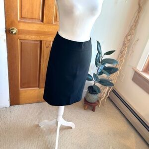 Banana Republic Classic Black Pencil Skirt